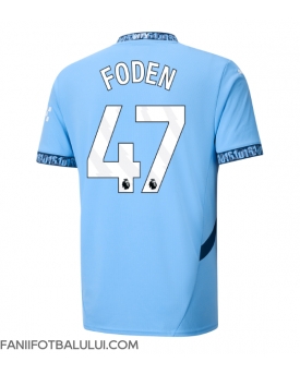 Manchester City Phil Foden #47 Tricou Fotbal Replică 2024-25 Barbati Acasa
